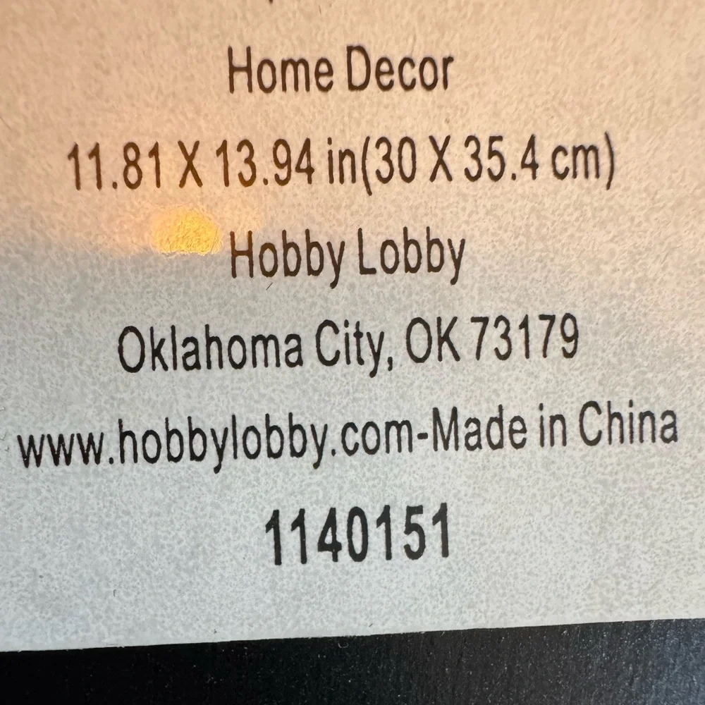 Hobby Lobby Baseball Glove Decorative Letter B